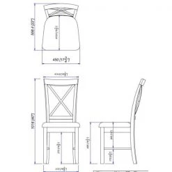 Bridgton White Side Chair by Powell Company -Powell Company Shop white powell company dining chairs hd1050d19sc c3 1000