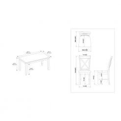 Bridgton 5-Piece Taupe Dining Set by Powell Company 20 Bridgton 5-Piece Taupe Dining Set by Powell Company -Powell Company Shop white powell company dining room sets hd1050d19 76 1000