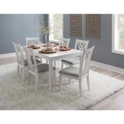 Peterson 7-Piece Dining Set by Powell Company -Powell Company Shop white powell company dining room sets hd1144d19 31 1000