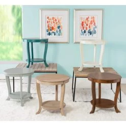 Whither White Accent Side Table by Powell Company -Powell Company Shop white powell company end side tables hd1514a20w 1f 1000