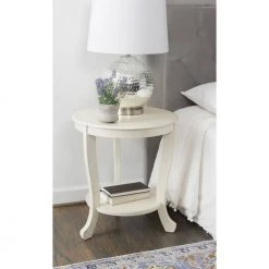 Whither White Accent Side Table by Powell Company -Powell Company Shop white powell company end side tables hd1514a20w 31 1000