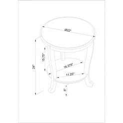Whither White Accent Side Table by Powell Company -Powell Company Shop white powell company end side tables hd1514a20w 44 1000