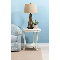 Whither White Accent Side Table by Powell Company -Powell Company Shop white powell company end side tables hd1514a20w 4f 1000