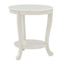 Powell Company Shop 28 Whither White Accent Side Table by Powell Company