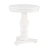Cati White Accent Side Table by Powell Company 2 Cati White Accent Side Table by Powell Company -Powell Company Shop white powell company end side tables hd1520a20w 64 1000