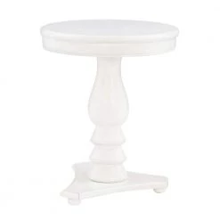 Cati White Accent Side Table by Powell Company
