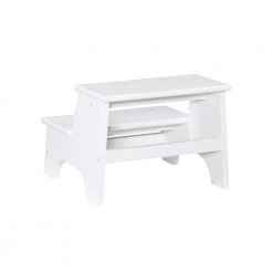 Stewart White 13.75 in. High Wood Step by Powell Company 13 Stewart White 13.75 in. High Wood Step by Powell Company -Powell Company Shop white powell company furniture parts hd1115a19w 4f 1000