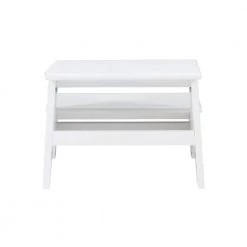 Stewart White 13.75 in. High Wood Step by Powell Company 11 Stewart White 13.75 in. High Wood Step by Powell Company -Powell Company Shop white powell company furniture parts hd1115a19w 66 1000