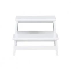 Stewart White 13.75 in. High Wood Step by Powell Company 12 Stewart White 13.75 in. High Wood Step by Powell Company -Powell Company Shop white powell company furniture parts hd1115a19w c3 1000