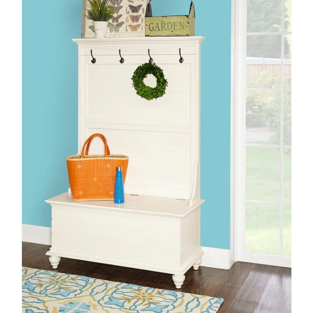 Winston Entry Way White Hall Tree by Powell Company 9 Winston Entry Way White Hall Tree by Powell Company - Image 7