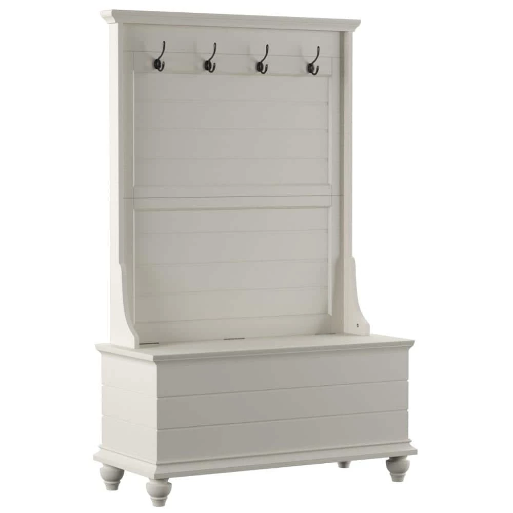 Winston Entry Way White Hall Tree by Powell Company 3 Winston Entry Way White Hall Tree by Powell Company