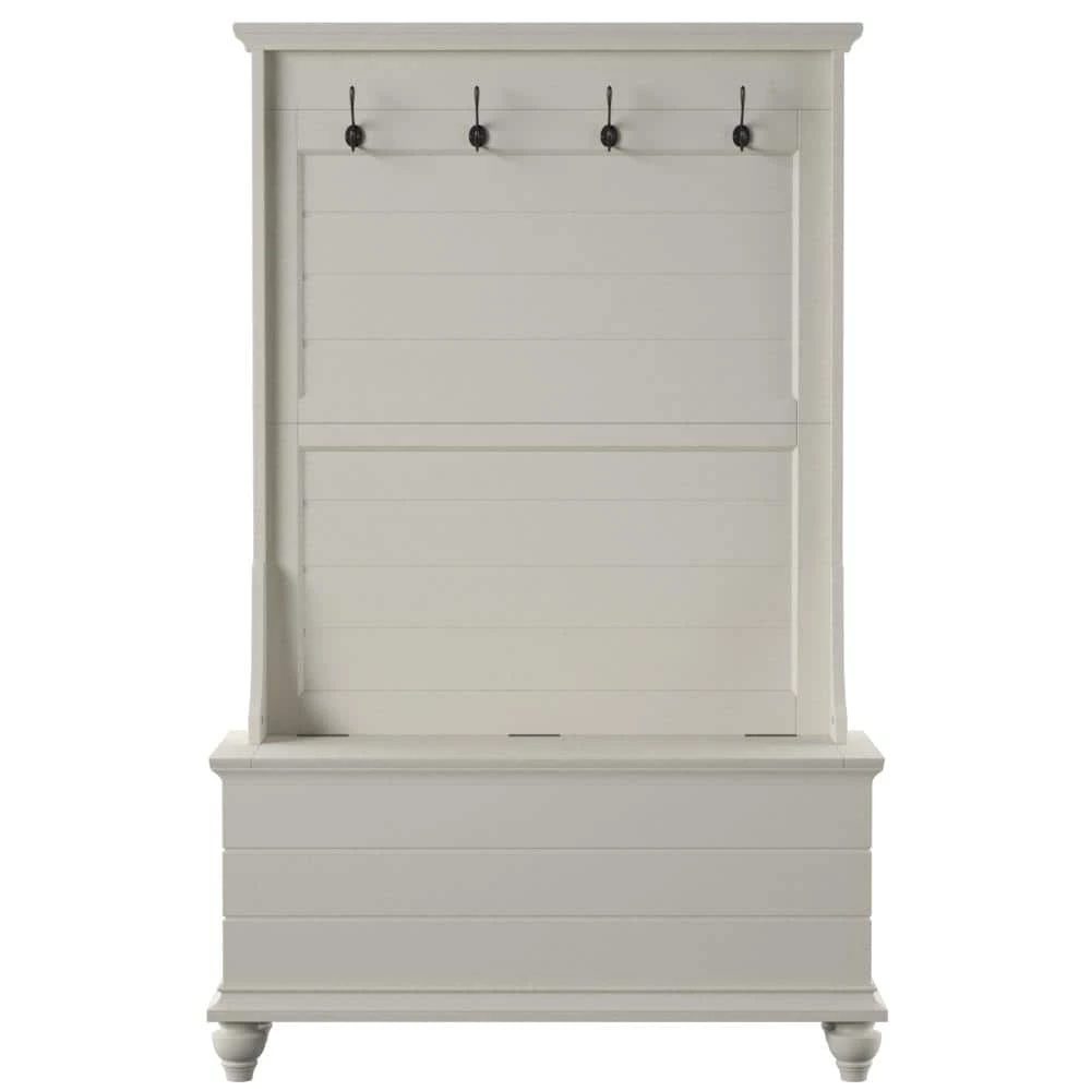 Winston Entry Way White Hall Tree by Powell Company 6 Winston Entry Way White Hall Tree by Powell Company - Image 4