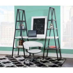 Minden White Desk Chair by Powell Company -Powell Company Shop white powell company task chairs hd1013y19w 1f 1000