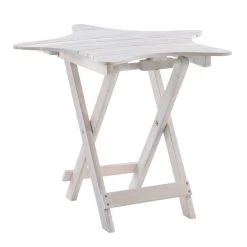 Powell Sam Whitewash Folding Table by Powell Company